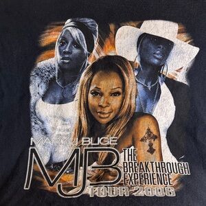 Black Graphic Tee - The Breakthrough Experience Tour 2006